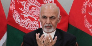 Afghan president-elect Ashraf Ghani Ahmadzai attends a ceremony in Kabul