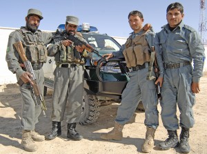 UK-TRAINED AFGHAN POLICE FREE HOSTAGE FROM INSURGENT KIDNAPPERS