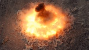 Image result for US drops largest non-nuclear bomb on