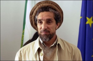 Commandant Massoud At The European Parliament On May 4Th, 2001 In Strasbourg, France.