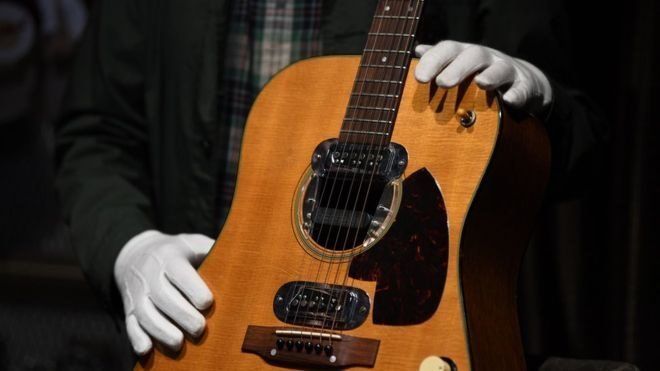 اکنون گیتار مارتین دی.۱۸.ای گران‌ترین گیتار جهان است