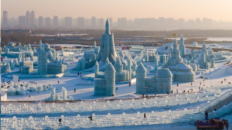 جشنواره یخ هاربین در چین
