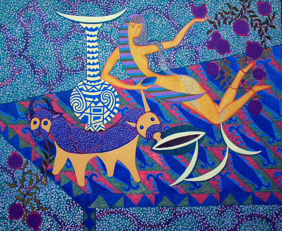 آثار نقاشی فرخ خواجه‌اف