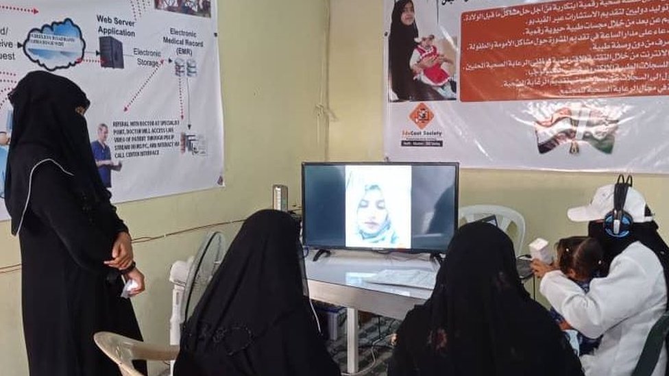 Rehana gets great satisfaction in providing medical help to Yemeni women