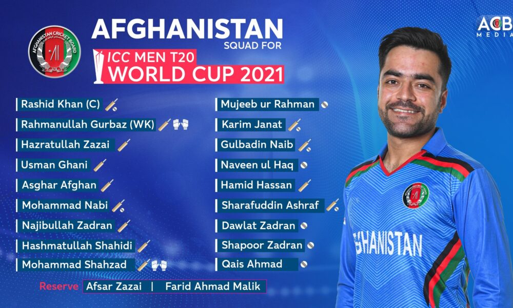 Nabi To Captain T20 World Cup Team After Rashid Khan Steps Down 